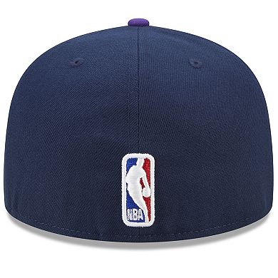 Men's New Era  Navy New Orleans Pelicans 2022/23 City Edition Official 59FIFTY Fitted Hat