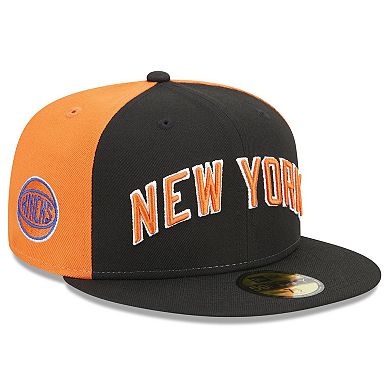 Men's New Era  Black New York Knicks 2022/23 City Edition Official 59FIFTY Fitted Hat