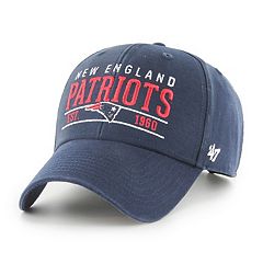 New England Patriots '47 Flagship MVP Snapback Hat - Navy/Natural