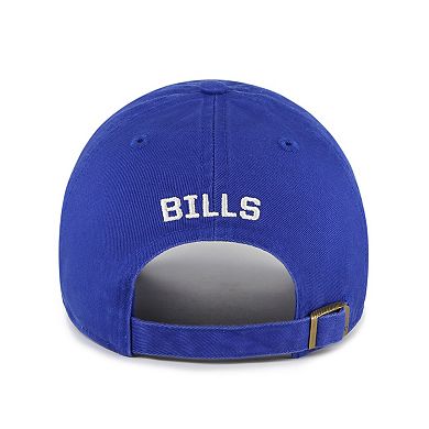 Women's '47 Royal Buffalo Bills Finley Clean Up Adjustable Hat