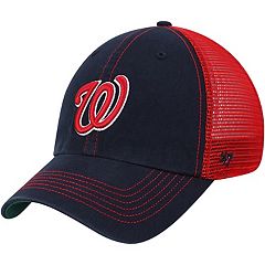 Men's '47 Red Washington Nationals Team Franchise Fitted Hat 
