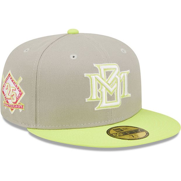 Milwaukee Brewers New Era Green Undervisor 59FIFTY Fitted Hat