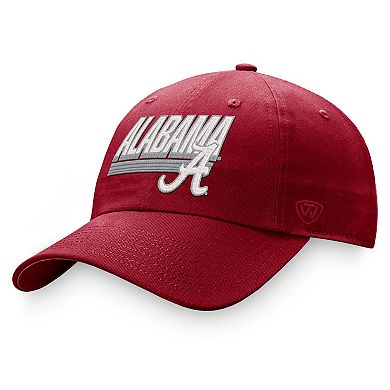 Men's Top of the World Crimson Alabama Crimson Tide Slice Adjustable Hat