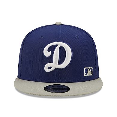 Men's New Era Royal/Gray Los Angeles Dodgers Flawless 9FIFTY Snapback Hat