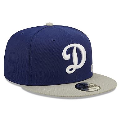 Men's New Era Royal/Gray Los Angeles Dodgers Flawless 9FIFTY Snapback Hat