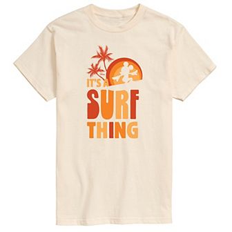 Disney's Mickey Mouse Men's "It's A Surf Thing" Graphic Tee
