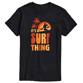 Disney's Mickey Mouse Men's "It's A Surf Thing" Graphic Tee