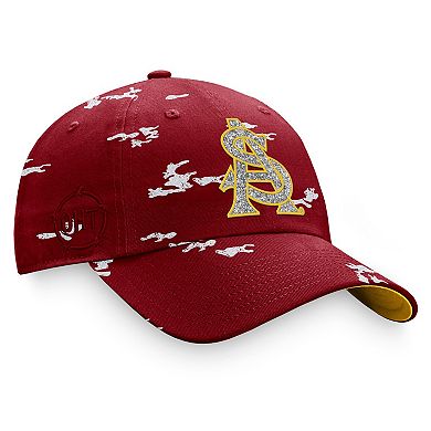 Women's Top of the World Maroon Arizona State Sun Devils OHT Military Appreciation Betty Adjustable Hat