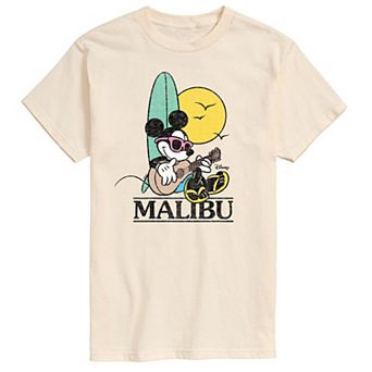 Disney's Mickey Mouse Men's Malibu" Surf Graphic Tee