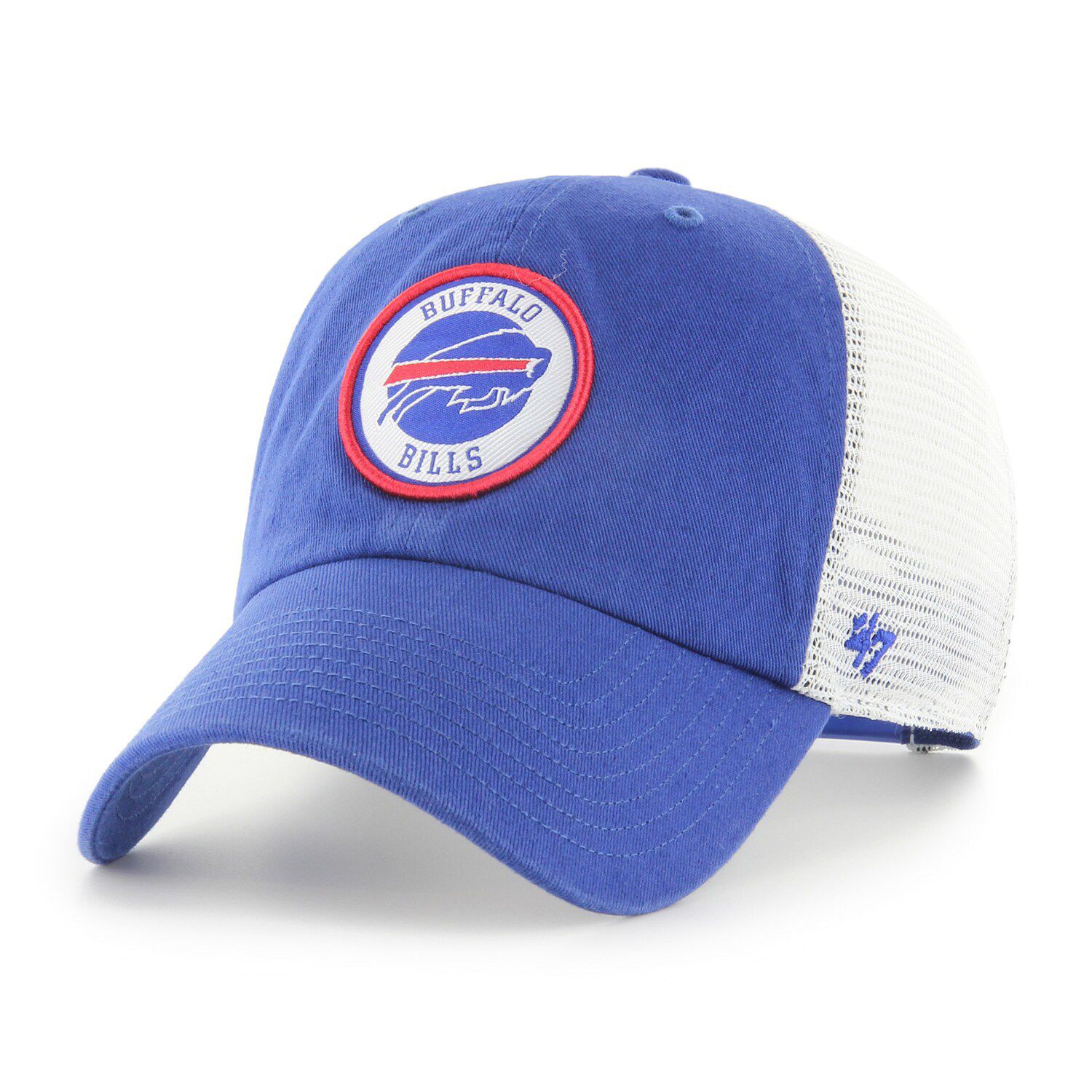 '47 Men's Camo Buffalo Bills Woodland Clean Up Adjustable Hat