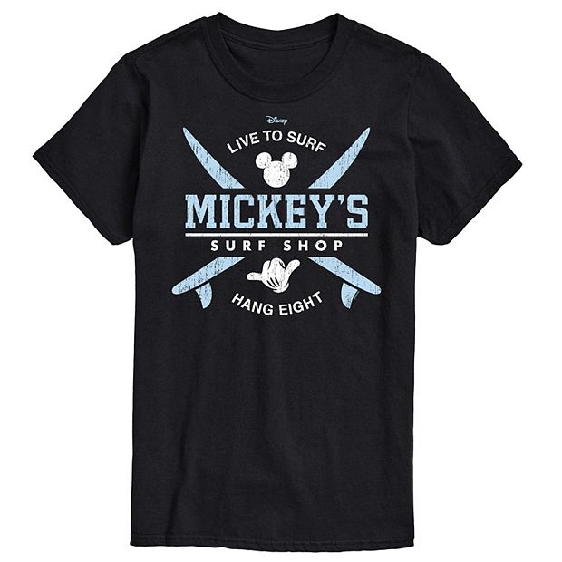 Disney s Mickey Mouse Men s Surf Shop Graphic Tee