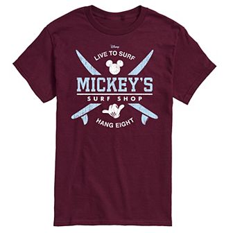 Disney's Mickey Mouse Men's "Surf Shop" Graphic Tee