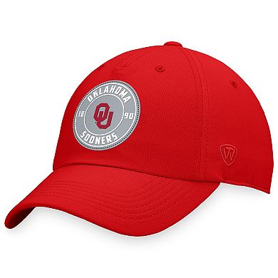Men's Top of the World Crimson Oklahoma Sooners Region Adjustable Hat