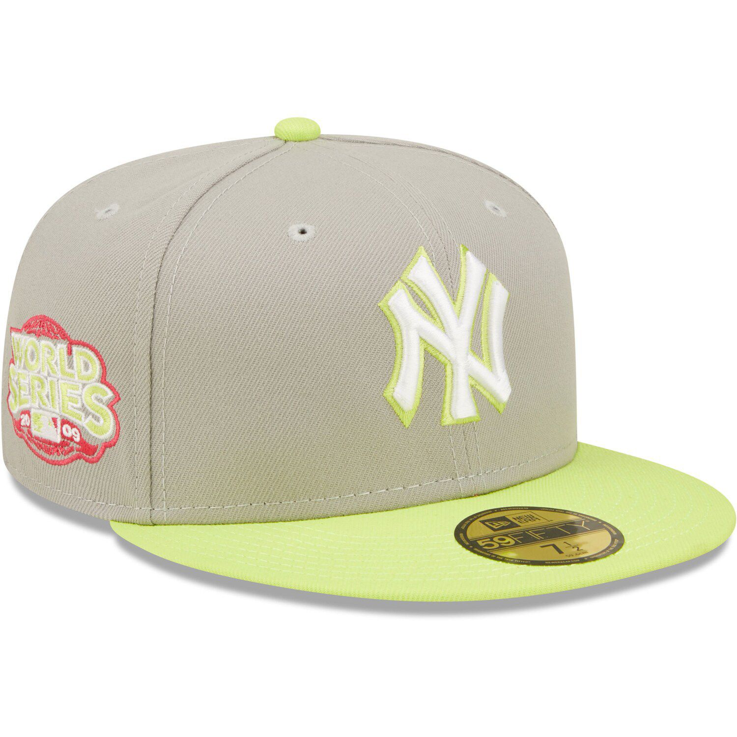 Download New York Yankees Heather Action New Era 59fifty Primary