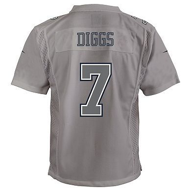 Youth Nike Trevon Diggs Gray Dallas Cowboys Atmosphere Game Jersey