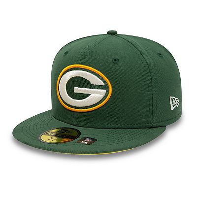 Men's New Era Green Green Bay Packers Super Bowl XXXI Citrus Pop