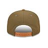 Men's New Era Olive/Brown Dallas Mavericks Two-Tone Color Pack 9FIFTY Snapback Hat