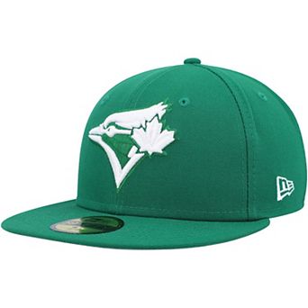 Men's New Era Kelly Green Toronto Blue Jays White Logo 59FIFTY Fitted Hat