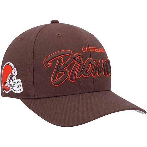 Men's '47 Brown/White Cleveland Browns Interlude MVP Trucker