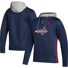 Outerstuff Reverse Retro Script Pullover Fleece Hoodie - Washington Capitals  - Youth