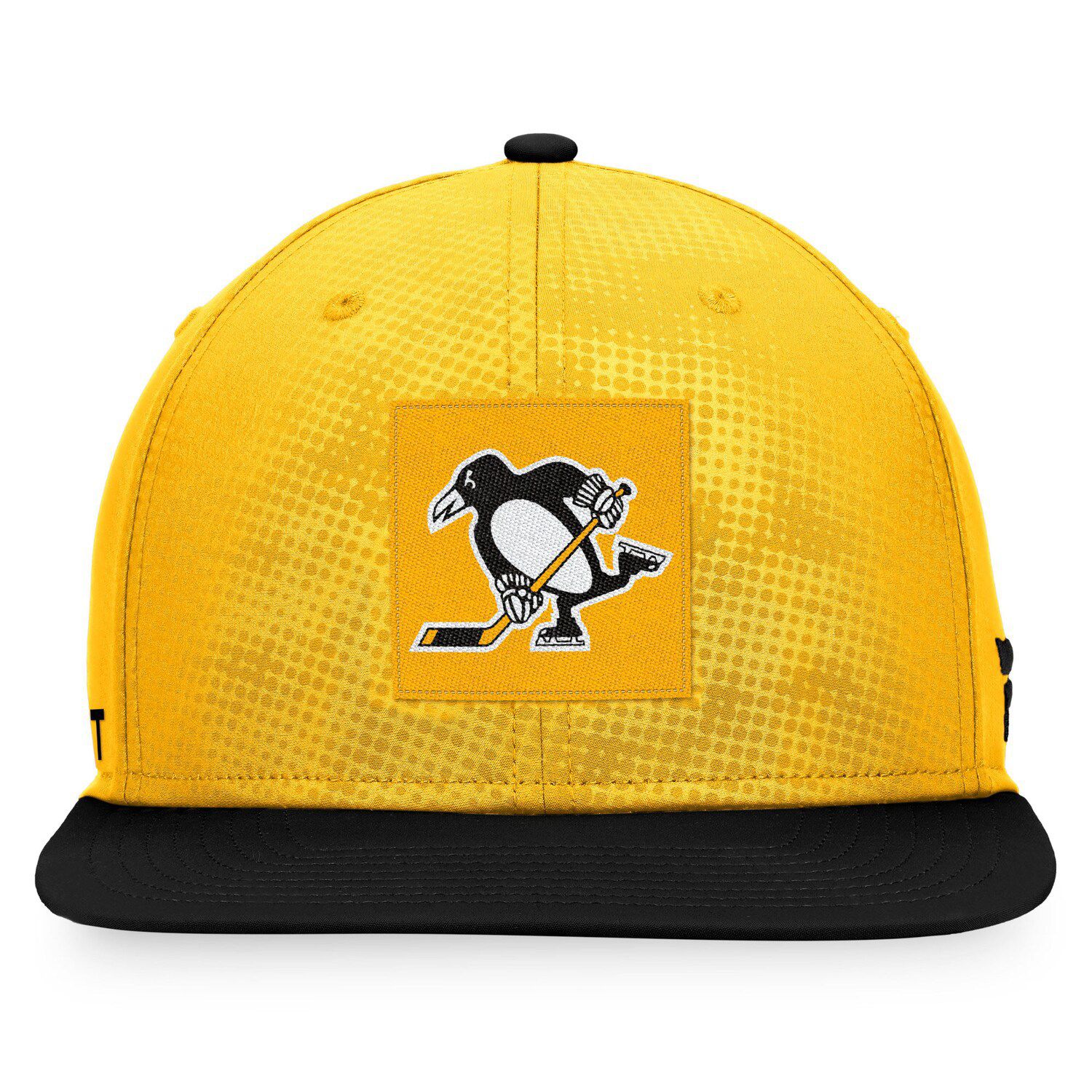 Casquette authentique noire Flex Pro Rink Fanatics des Penguins de Pittsburgh pour hommes