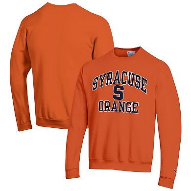 Men's Champion Orange Syracuse Orange High Motor Pullover Sweatshirt