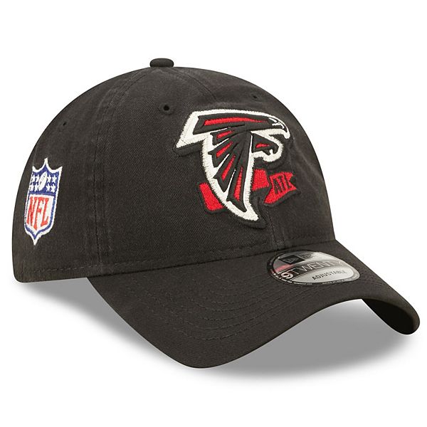 Women's New Era Black Atlanta Falcons 2022 Sideline Adjustable 9TWENTY Hat