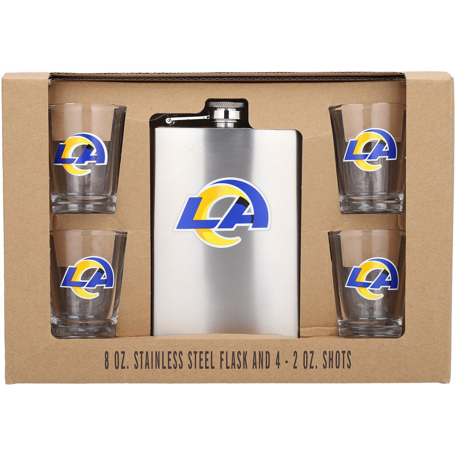 Los Angeles Rams WinCraft Super Bowl LVI Champions 2-Piece 4'' x 8