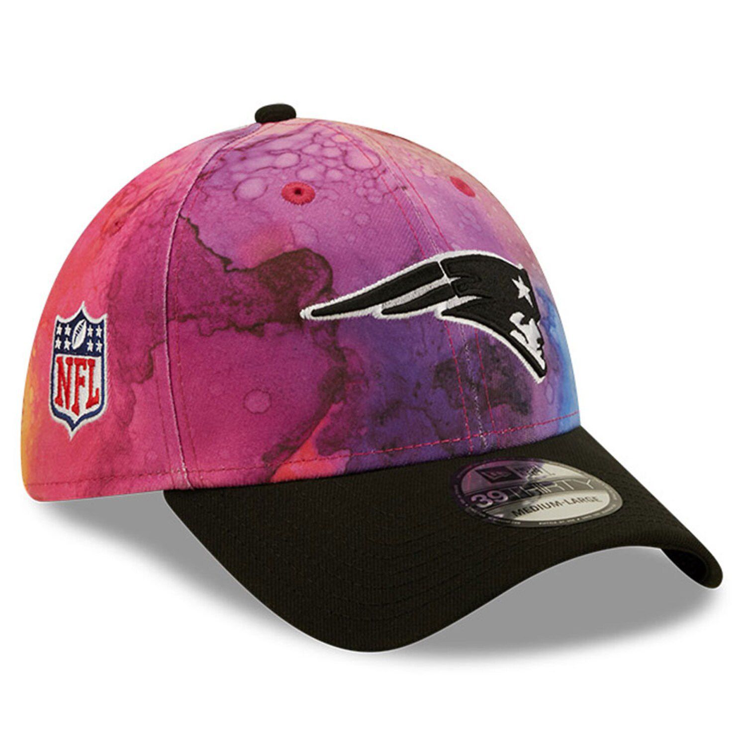 Men's New Era Black New England Patriots 2023 NFL Crucial Catch