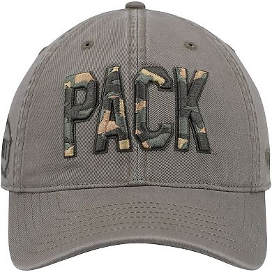 Men's Top of the World Olive NC State Wolfpack OHT Military Appreciation Unit Adjustable Hat