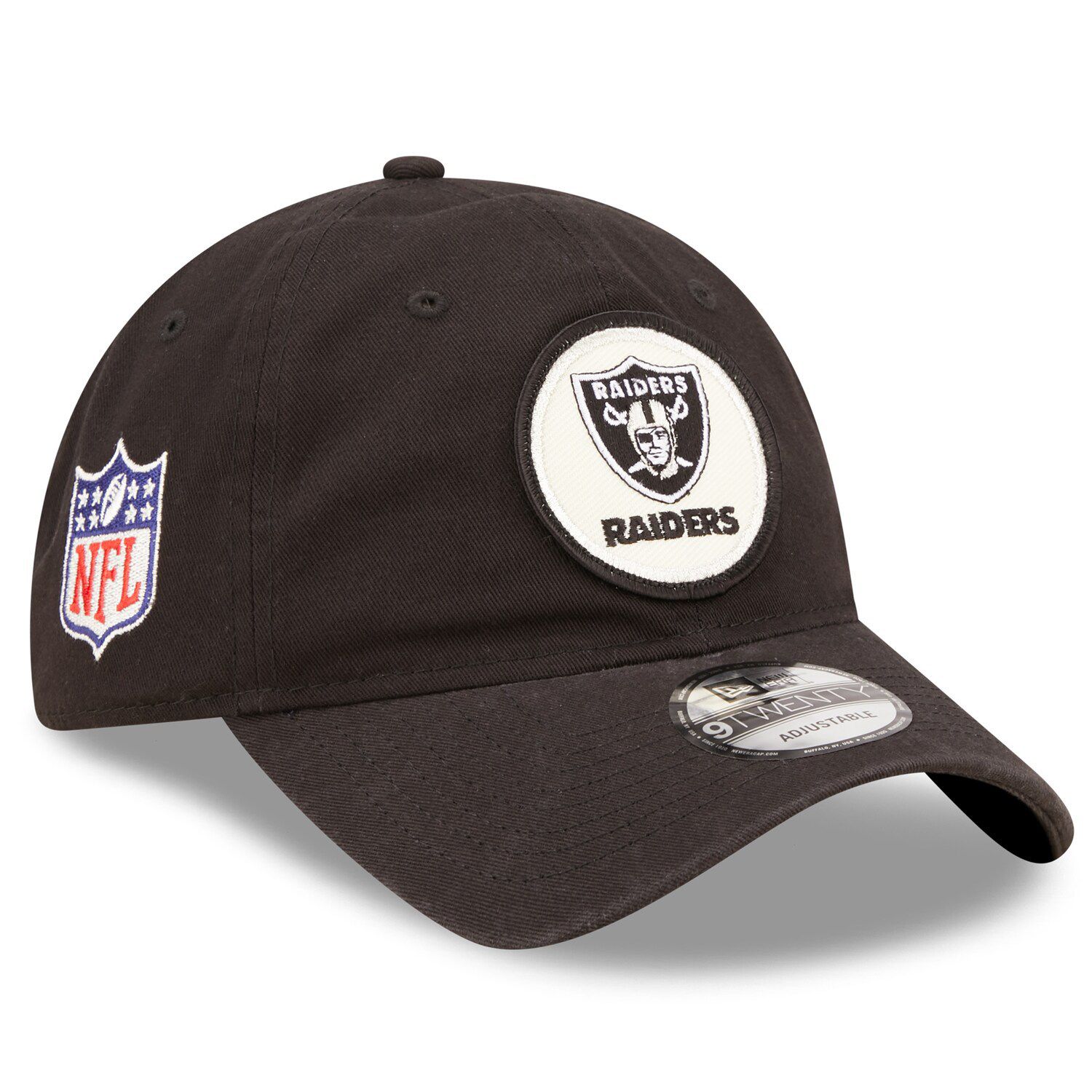 Las Vegas Raiders '47 Dark Tropic Hitch Adjustable Hat - Black