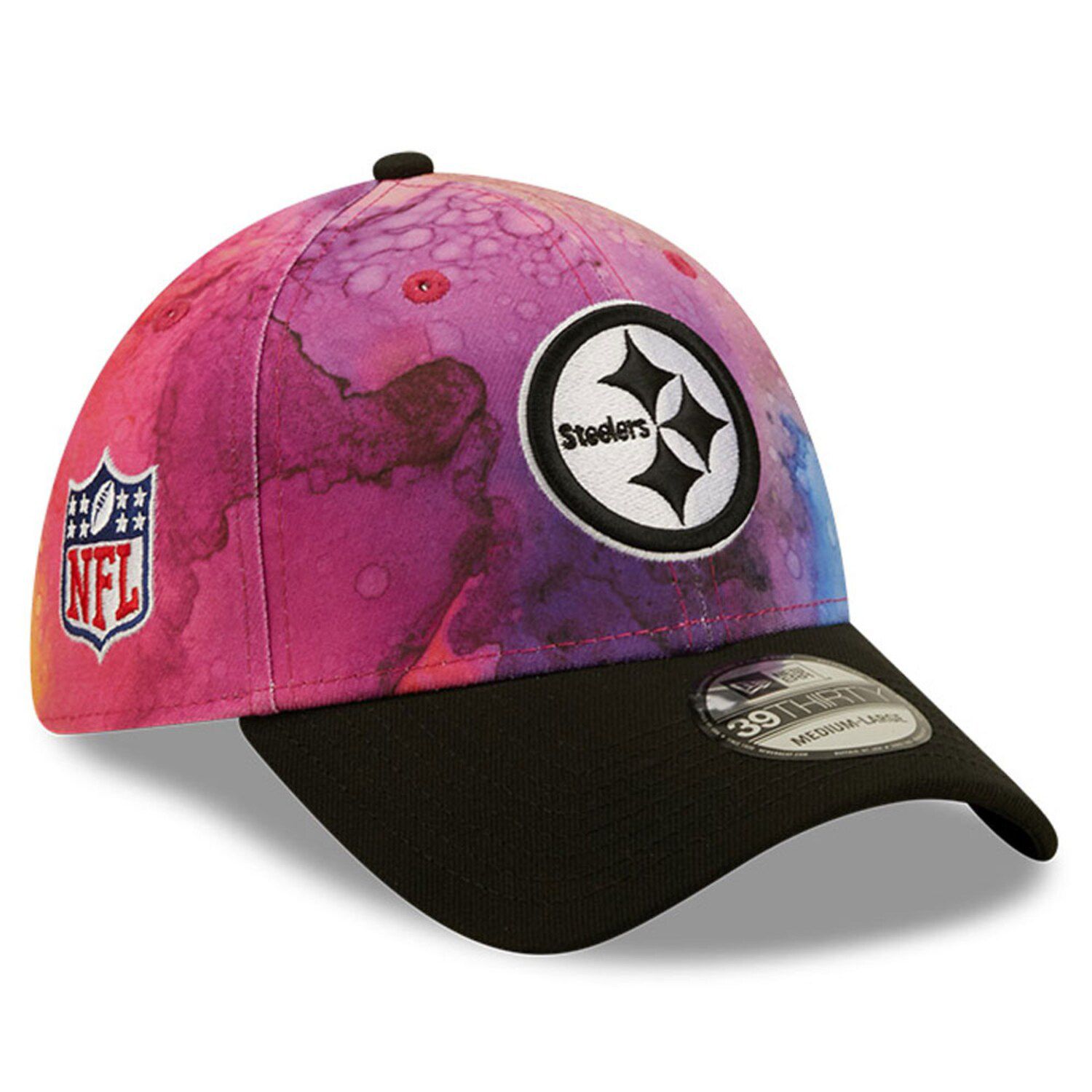 Pittsburgh Steelers Breast Cancer Awareness Fitted- 8