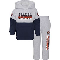 Infant Navy/Orange/Gray Houston Astros Batter Up 3-Pack Bodysuit Set