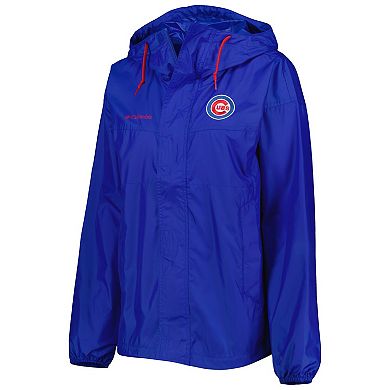 Women's Columbia Royal Chicago Cubs Flash Challenger Windbreaker Jacket