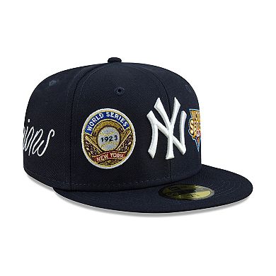 Men's New Era Navy New York Yankees Historic World Series Champions ...