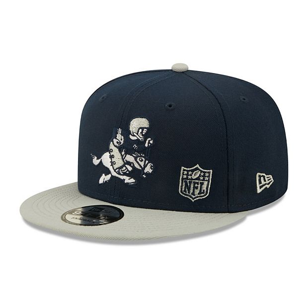 Men's New Era Navy/Gray Dallas Cowboys Flawless 9FIFTY Snapback Hat