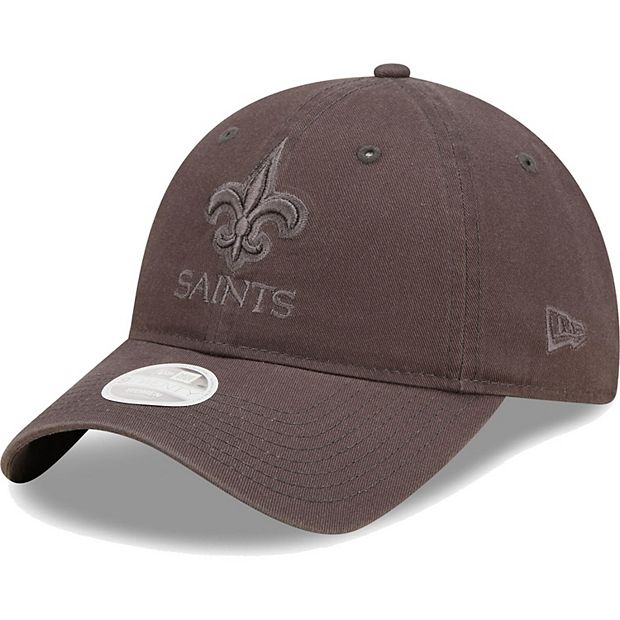 Women s New Era Graphite New Orleans Saints Core Classic 2.0 Tonal 9TWENTY Adjustable Hat