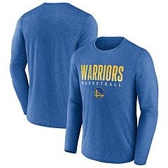 Nike Men's Golden State Warriors Blue Block T-Shirt, Medium