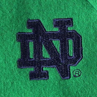 Women's ZooZatz Navy/Green Notre Dame Fighting Irish Colorblock Cozy Tri-Blend Lounge Pants