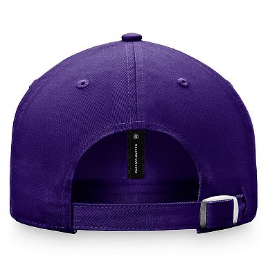 Men's Top of the World Purple Kansas State Wildcats Slice Adjustable Hat