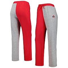 Men's Colosseum Scarlet Ohio State Buckeyes Fleece Pants