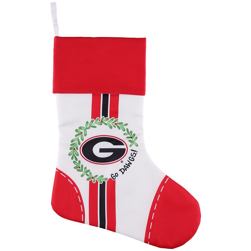 Georgia Bulldogs Christmas Stocking, Multicolor