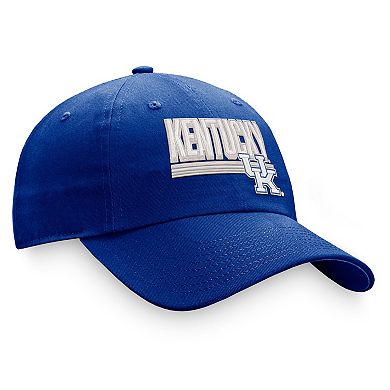 Men's Top of the World Royal Kentucky Wildcats Slice Adjustable Hat