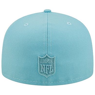 Men's New Era Aqua Tennessee Titans Color Pack 59FIFTY Fitted Hat