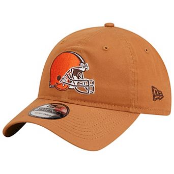 Men's New Era Brown Cleveland Browns Core Classic 2.0 9TWENTY Adjustable Hat