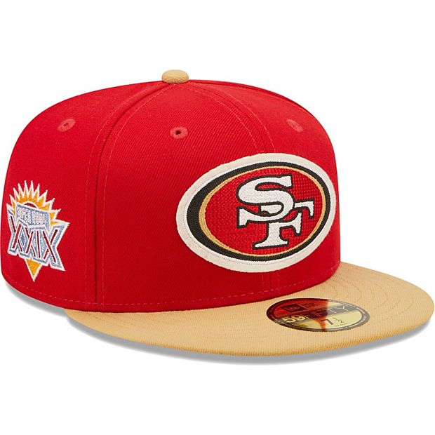 San Francisco 49ers New Era Youth Main 59FIFTY Fitted Hat - Scarlet