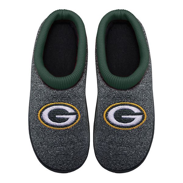 Men's FOCO Green Bay Packers Team Cup Sole Slippers