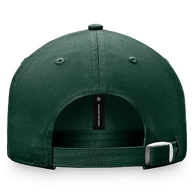 Men's Top of the World Green Michigan State Spartans Slice Adjustable Hat