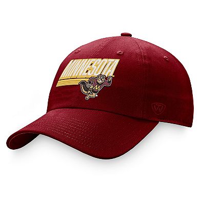 Men's Top of the World Maroon Minnesota Golden Gophers Slice Adjustable Hat