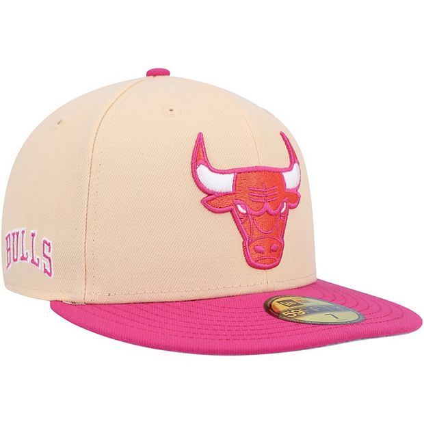 Men's Chicago Bulls New Era Black/Light Blue 2-Tone 59FIFTY Fitted Hat